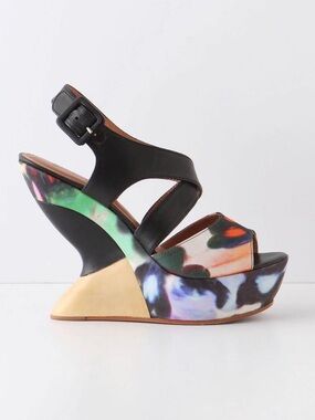 Anthropologie Leifsdottir Kivi Wedges